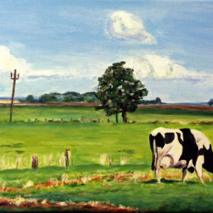 Cow with Summer